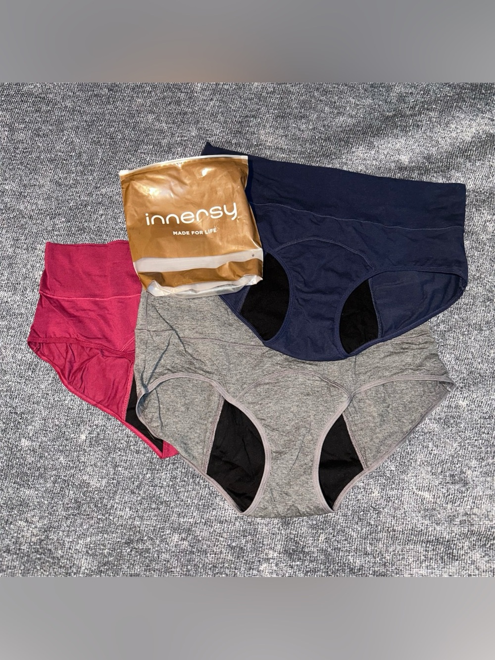 Innersy High Waisted Period Underwear 2X